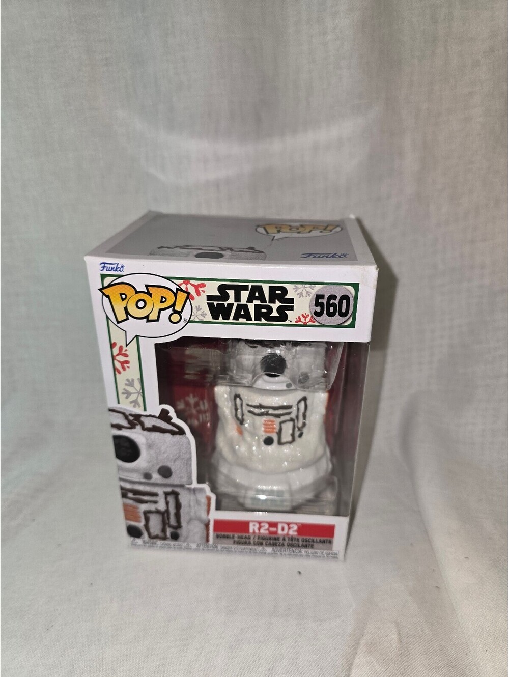 Funko Pop Star Wars Holiday R2-D2 Snowman #560 Christmas Vinyl Figure